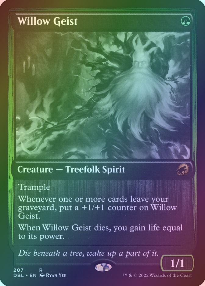 Willow Geist (DBL) (207) / Foil