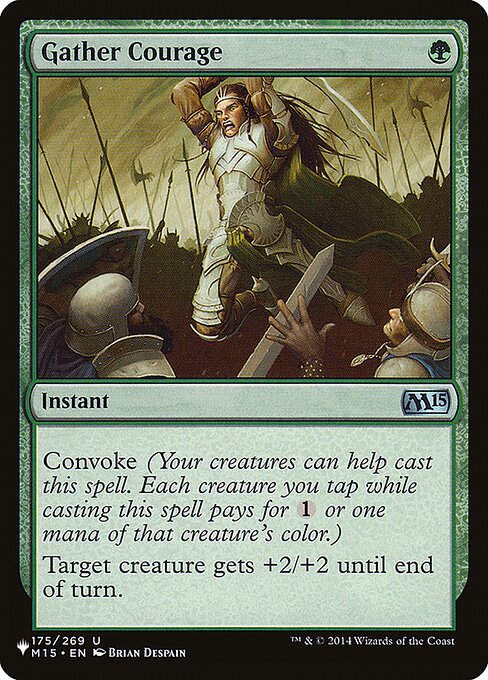 Gather Courage (PLST) (M15-175)
