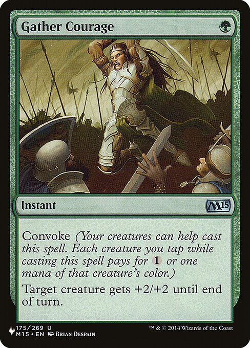 Gather Courage (PLST) (M15-175)