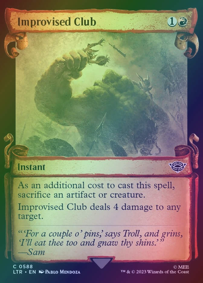 Improvised Club (LTR) (588) / Showcase / Foil