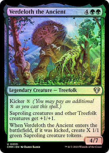 Verdeloth the Ancient (cmm) / Foil