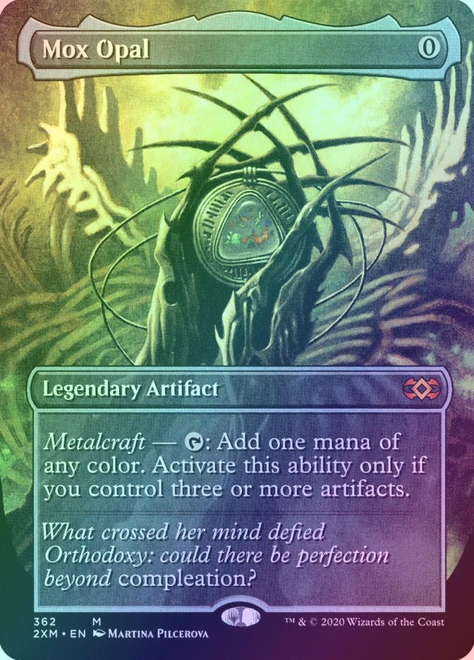 Mox Opal (2XM) (362) / Borderless / Foil