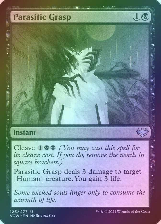 Parasitic Grasp (VOW) (123) / Foil