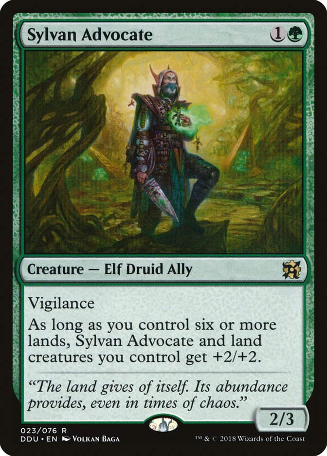 Sylvan Advocate (ddu)