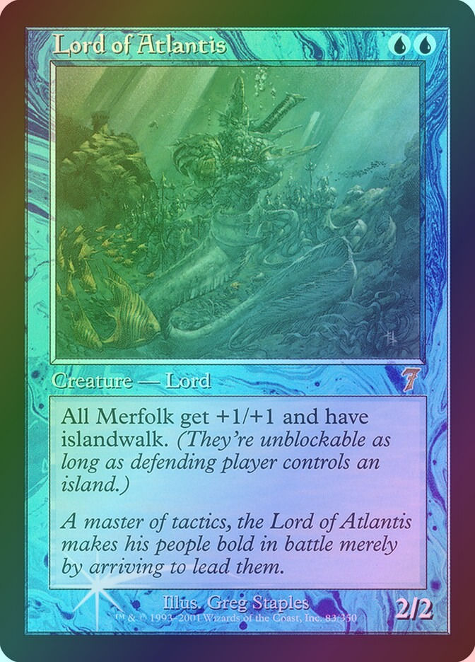 Lord of Atlantis (7ED) (83★) / Foil