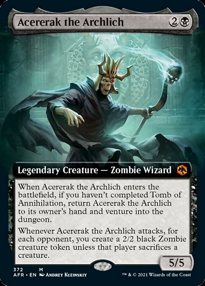 Acererak the Archlich (AFR) / Extended Art