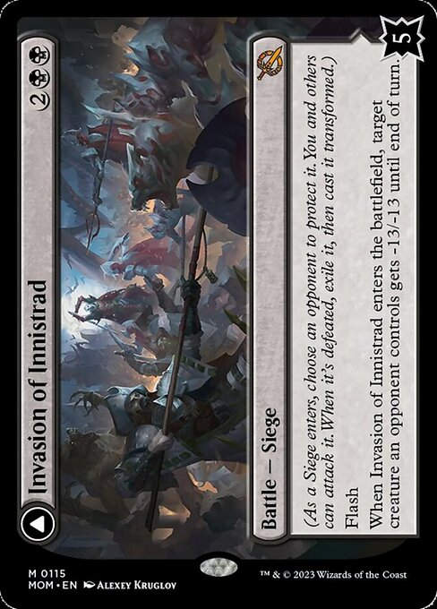 Invasion of Innistrad // Deluge of the Dead (mom)