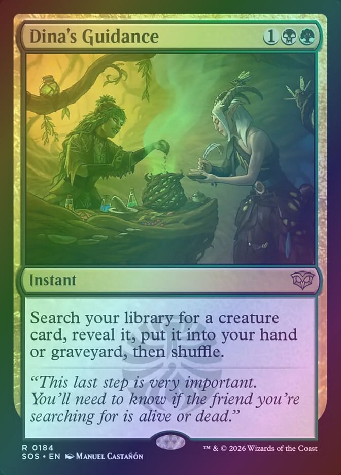 Dina's Guidance (SOS) (184) / Foil