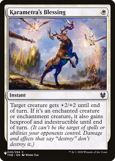 Karametra's Blessing (PLST) (THB-26)