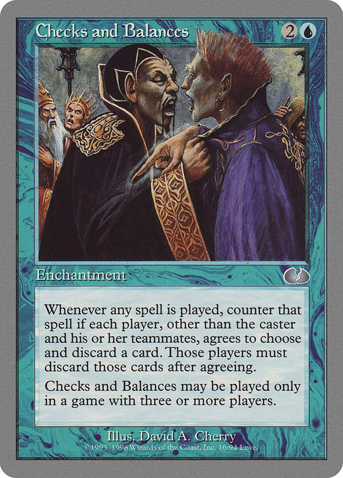 Checks and Balances (ugl)