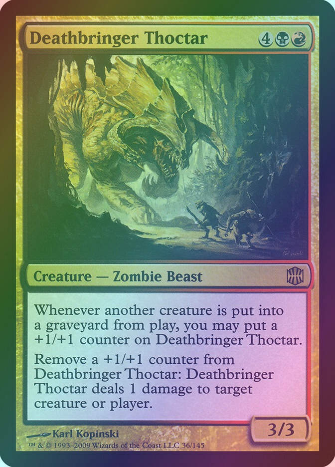 Deathbringer Thoctar (ARB) (36) / Foil