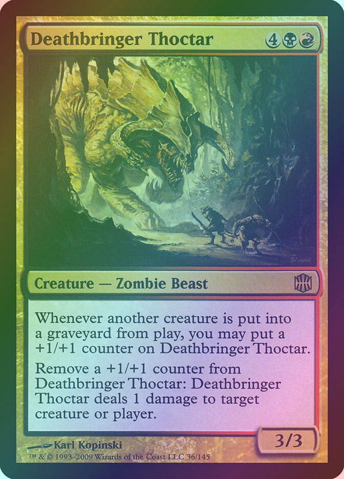 Deathbringer Thoctar (ARB) (36) / Foil