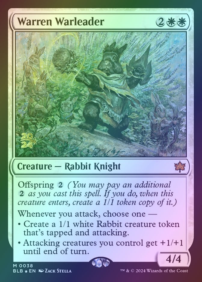 Warren Warleader (PBLB) (38s) / Foil