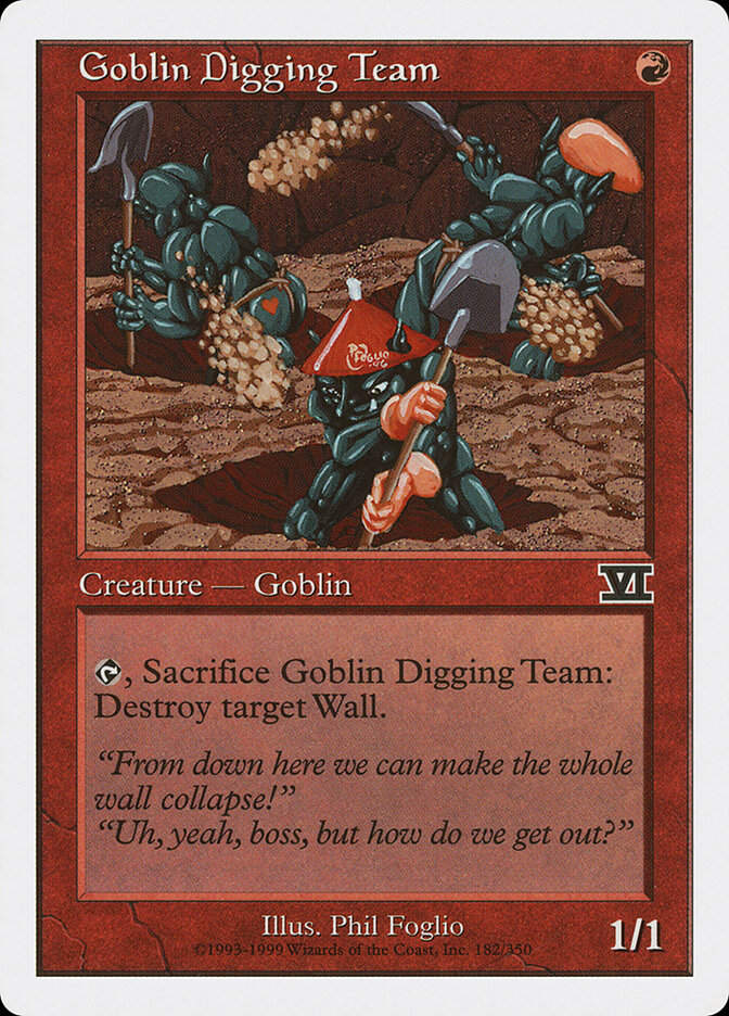 Goblin Digging Team (6ED) (182)