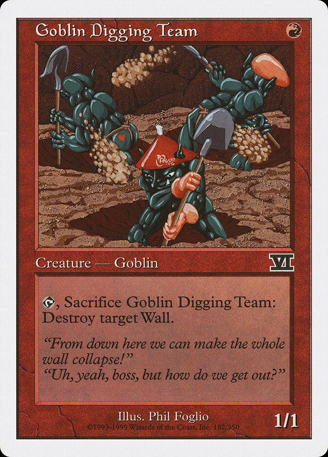 Goblin Digging Team (6ED) (182)