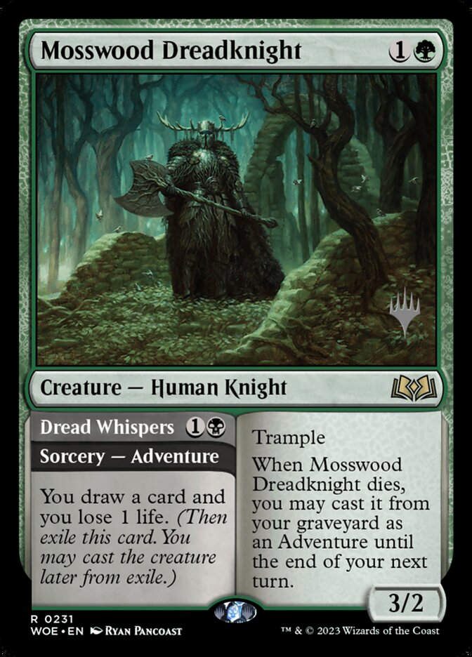 Mosswood Dreadknight // Dread Whispers (PWOE) (231p)