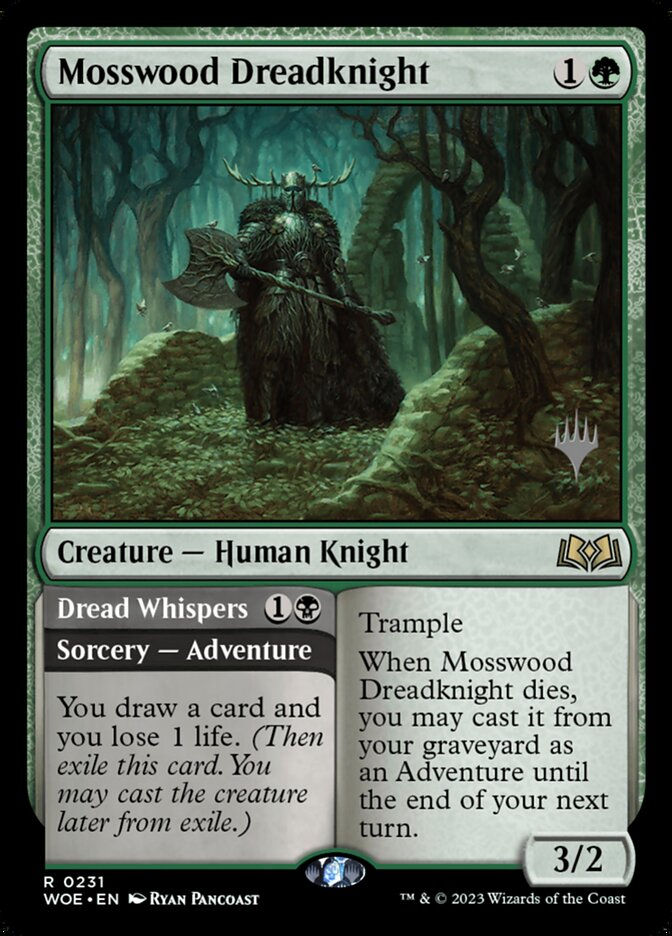 Mosswood Dreadknight // Dread Whispers (PWOE) (231p)