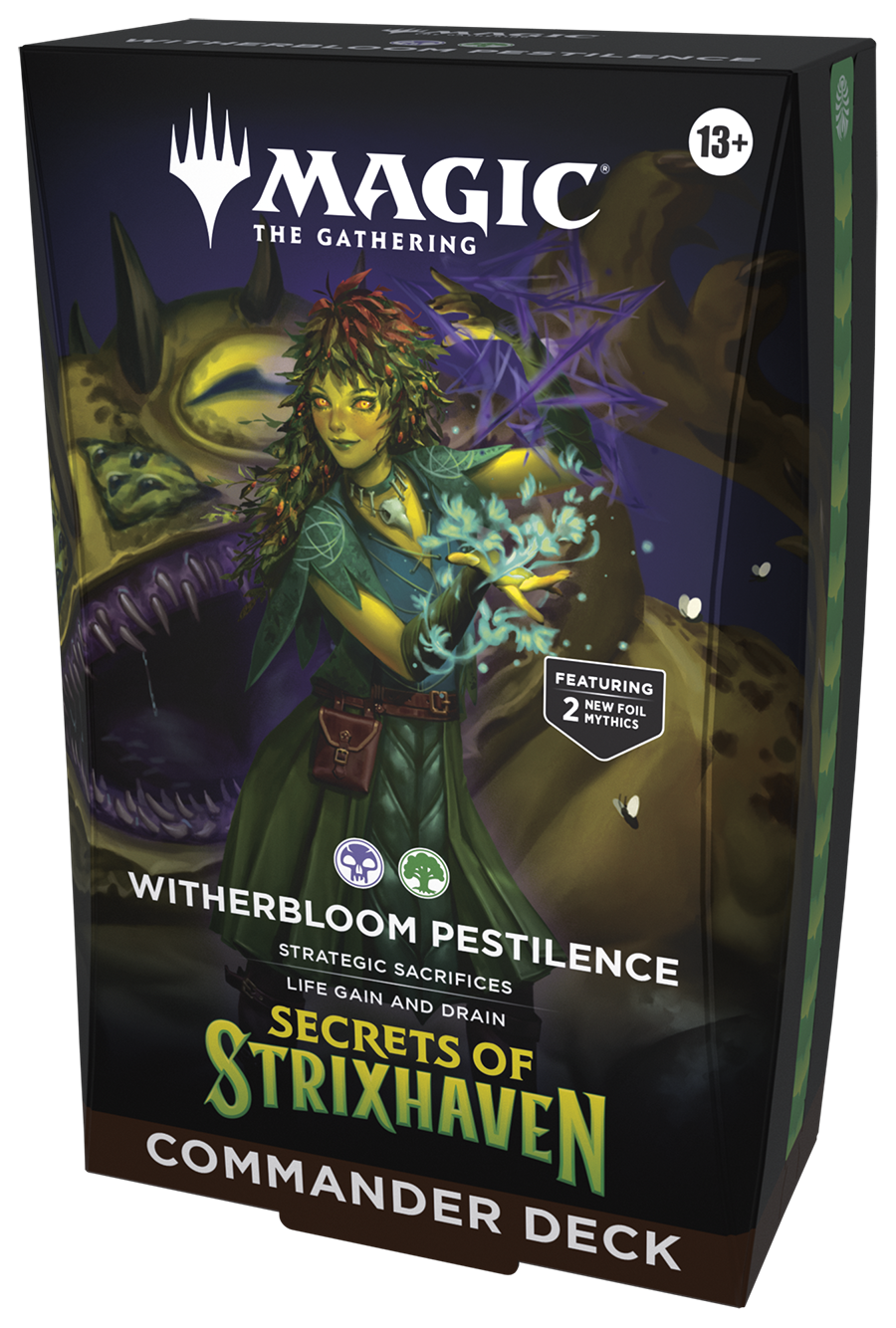 Secrets of Strixhaven Commander Deck - Witherbloom Pestilence — cara 2 de 2