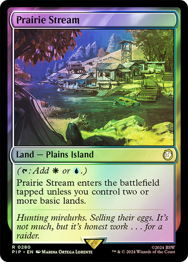 Prairie Stream (pip) (280) / Foil