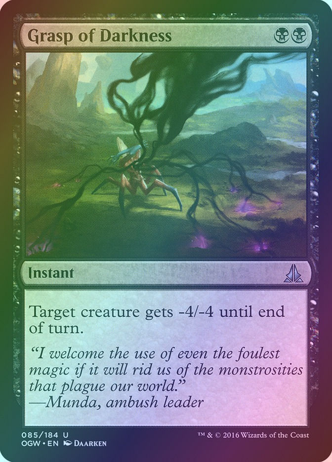 Grasp of Darkness (OGW) (85) / Foil
