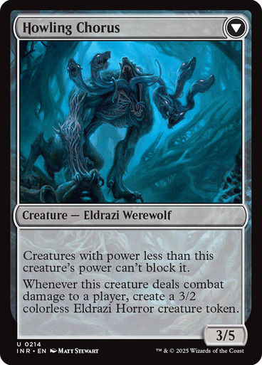 Shrill Howler // Howling Chorus (INR) (214) — cara 2 de 2