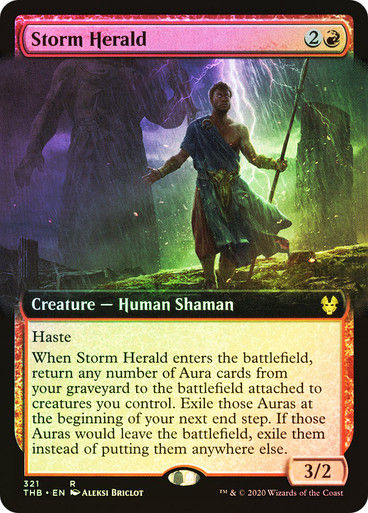 Storm Herald (THB) (321) / Extended Art / Foil