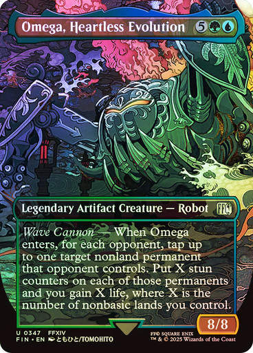 Omega, Heartless Evolution (FIN) (347) / Borderless / Foil