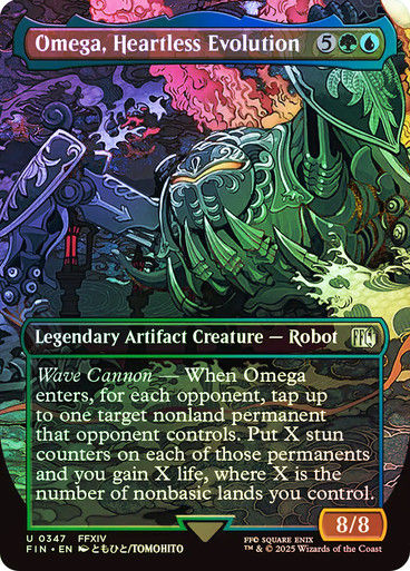 Omega, Heartless Evolution (FIN) (347) / Borderless / Foil