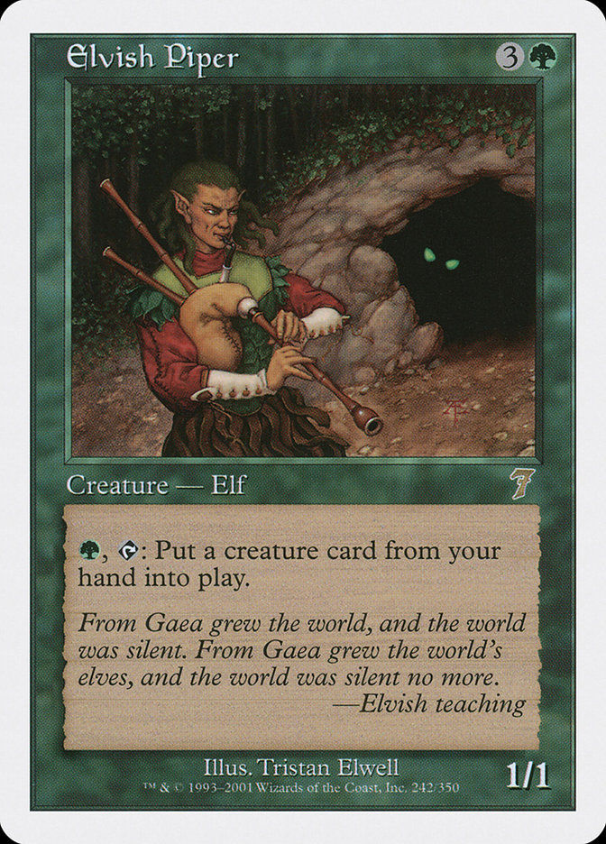 Elvish Piper (7ED) (242)