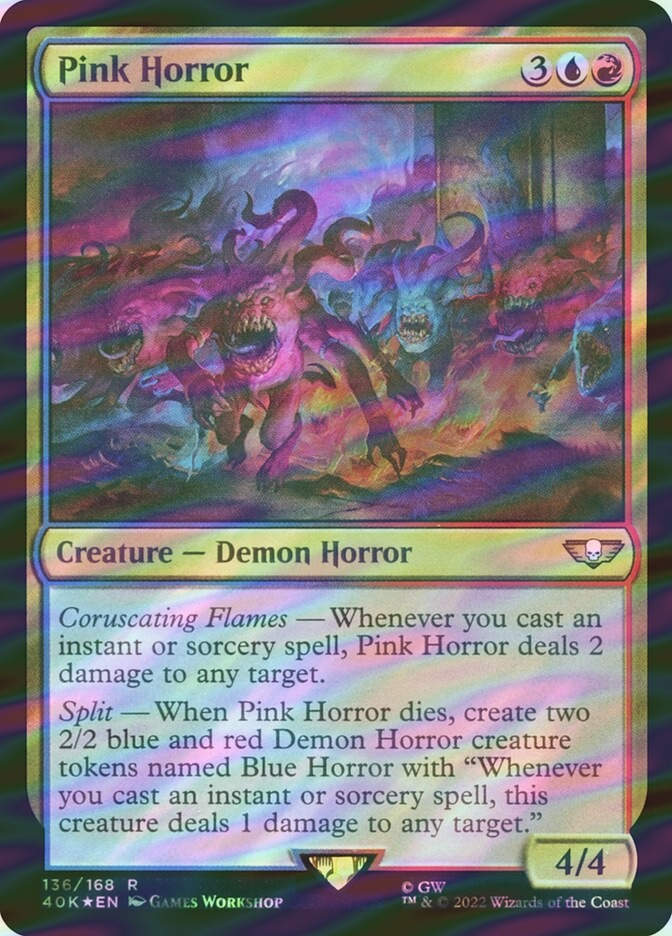 Pink Horror (40K) (136★) / Surge Foil