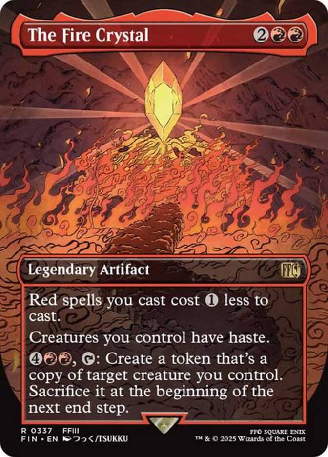 The Fire Crystal (FIN) (337) / Borderless