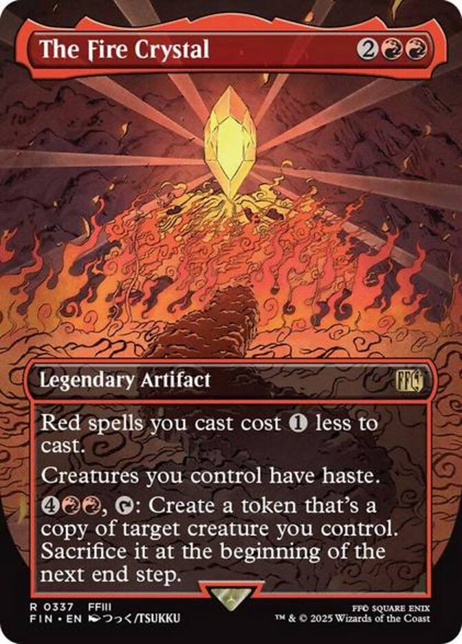 The Fire Crystal (FIN) (337) / Borderless