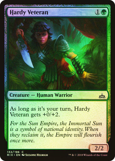 Hardy Veteran (RIX) (132) / Foil