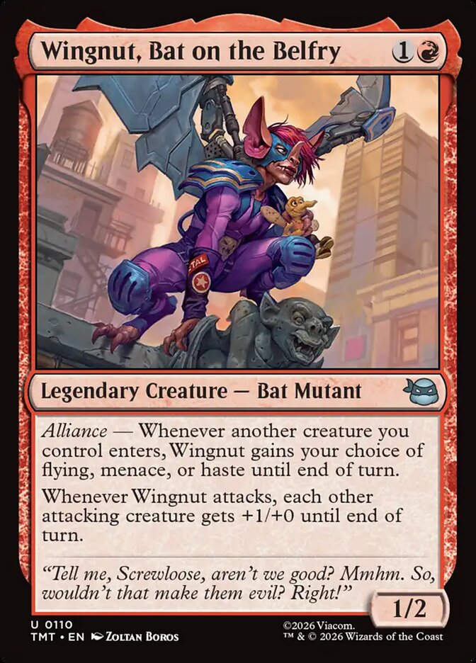 Wingnut, Bat on the Belfry (TMT) (110)