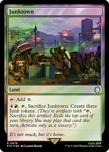 Junktown (pip) (678) / Surge Foil
