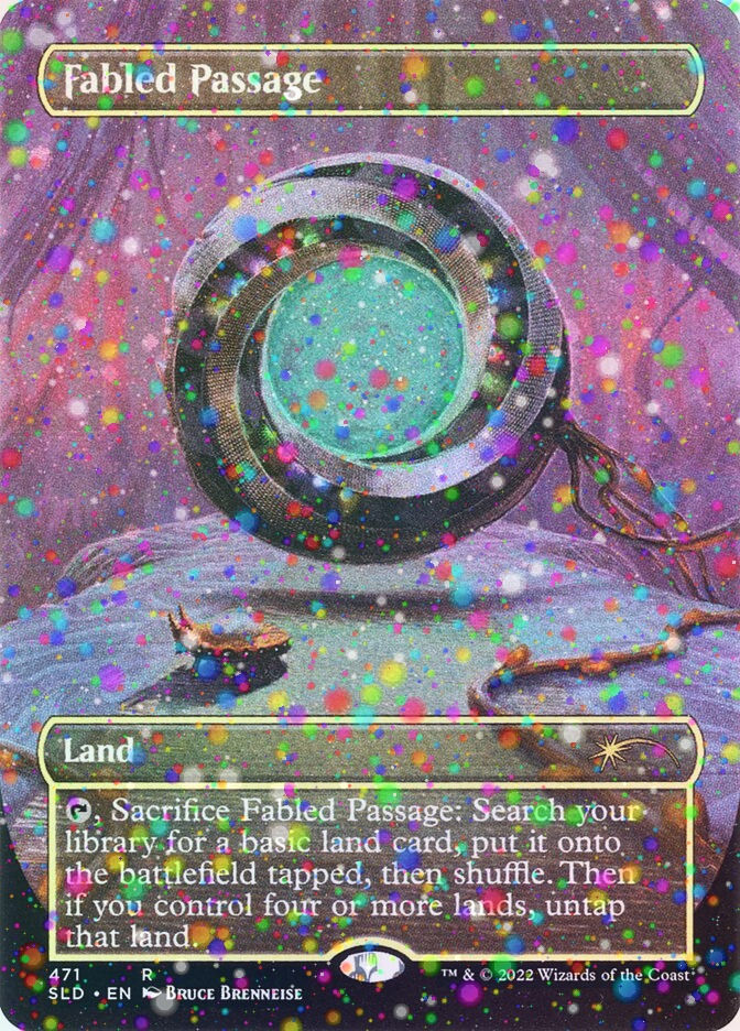 Fabled Passage (SLD) (471) / Borderless / Galaxy Foil