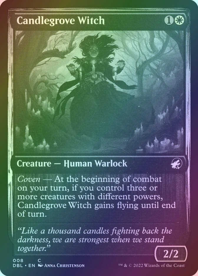 Candlegrove Witch (DBL) (8) / Foil