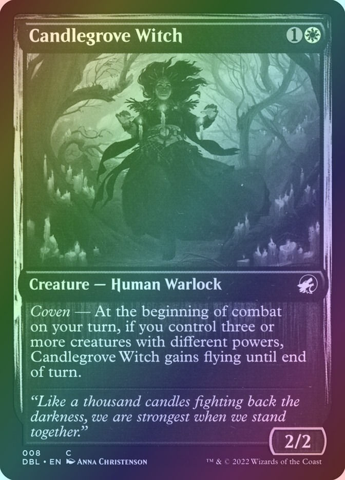 Candlegrove Witch (DBL) (8) / Foil