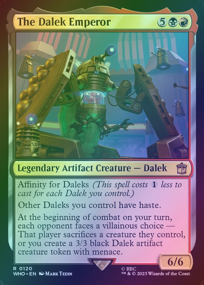 The Dalek Emperor (WHO) (120) / Foil