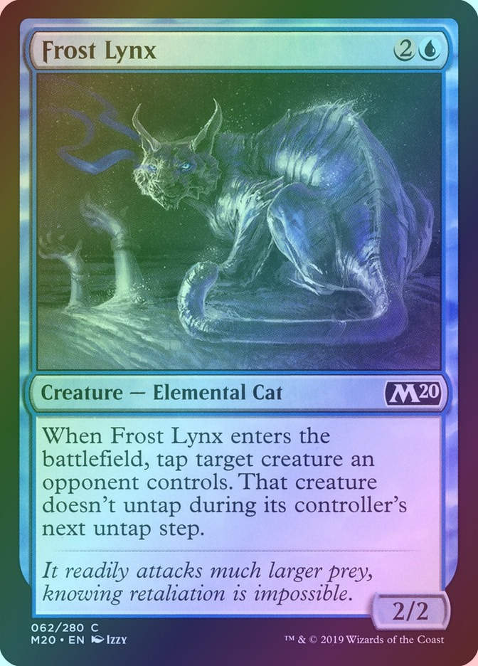 Frost Lynx (M20) (62) / Foil