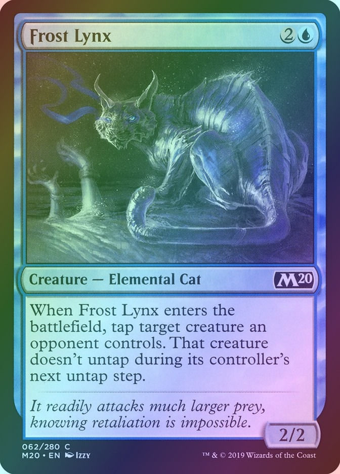 Frost Lynx (M20) (62) / Foil