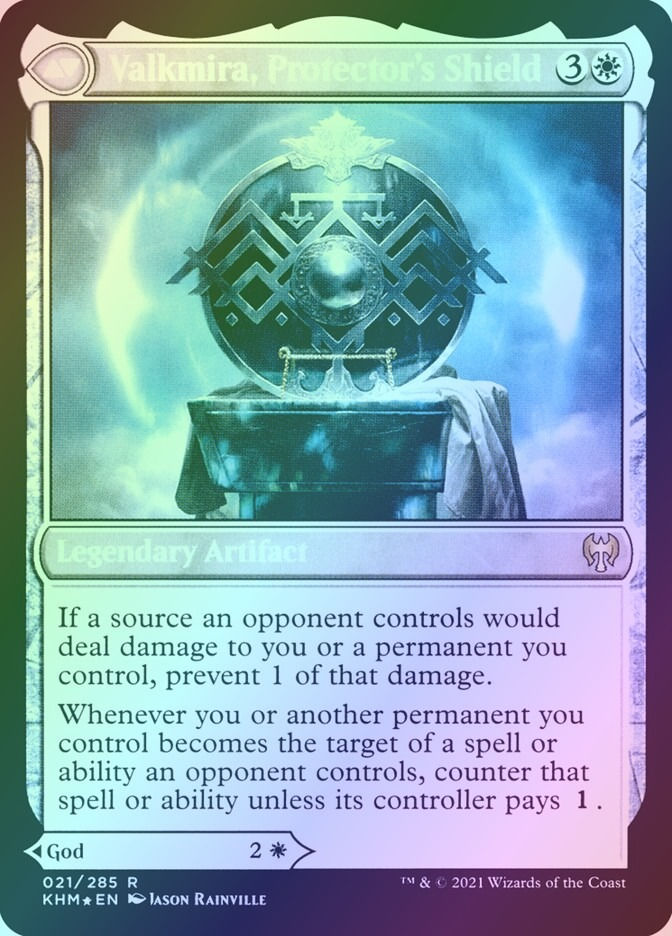 Reidane, God of the Worthy // Valkmira, Protector's Shield (PKHM) (21s) / Foil — cara 2 de 2
