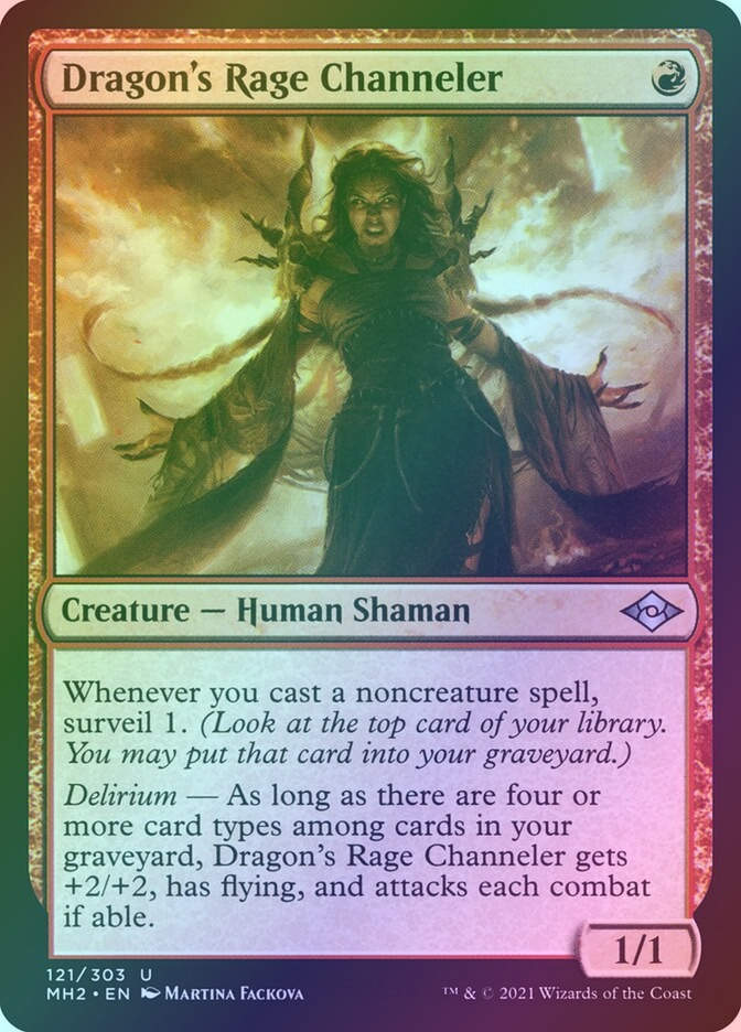Dragon's Rage Channeler (MH2) (121) / Foil