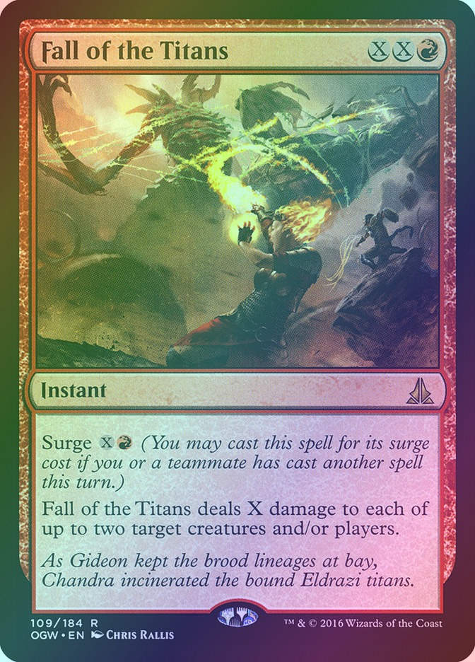 Fall of the Titans (OGW) (109) / Foil