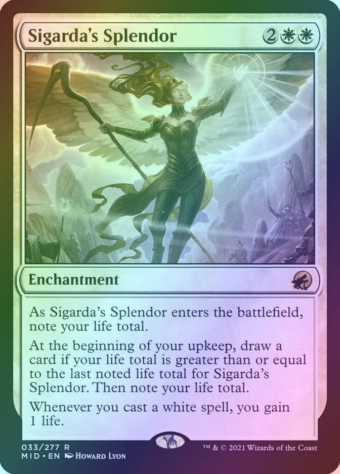 Sigarda's Splendor (MID) (33) / Foil