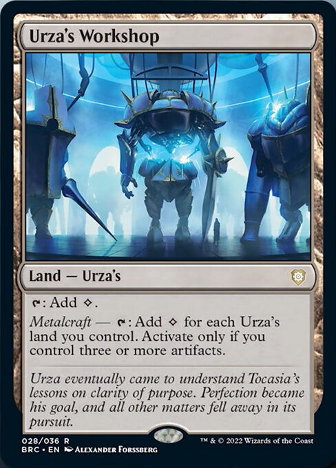 Urza's Workshop (BRC) / Set Booster