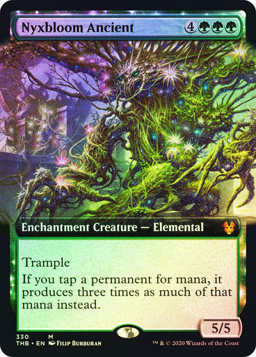 Nyxbloom Ancient (THB) (330) / Extended Art / Foil