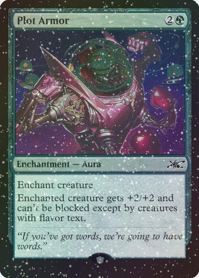 Plot Armor (UNF) (438) / Galaxy Foil
