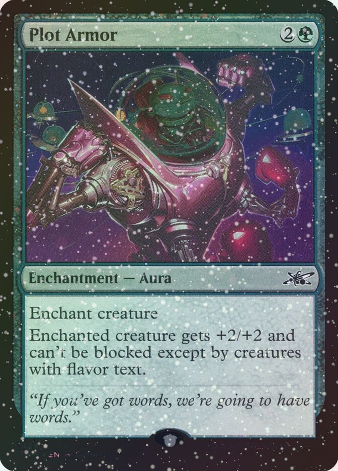 Plot Armor (UNF) (438) / Galaxy Foil