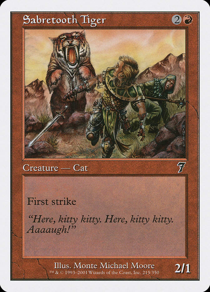 Sabretooth Tiger (7ED) (215)